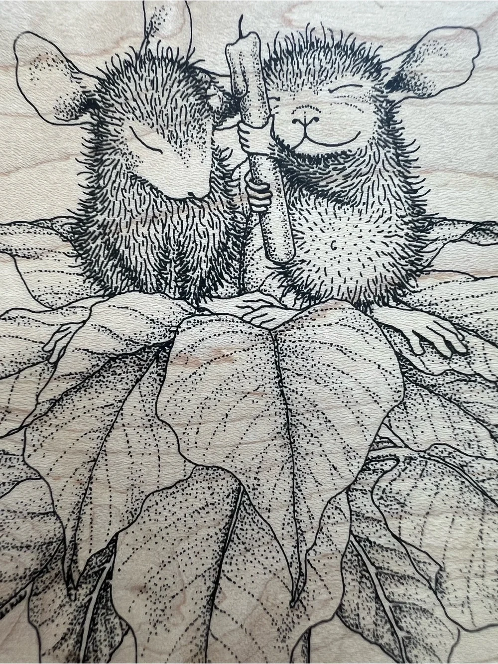 Stampa Rosa- House Mouse Designs - SILENT MICE - 1998